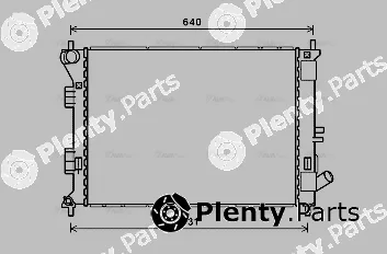 AVA Quality Cooling HY2335 — Radiator, engine cooling
