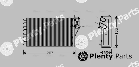 AVA Quality Cooling CNA6232 — Heat Exchanger, interior heating