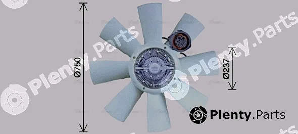 Ava Quality Cooling VLF097 — Clutch, radiator fan