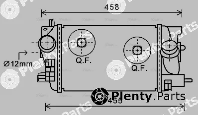 Ava Quality Cooling OLA4575 — Charge Air Cooler