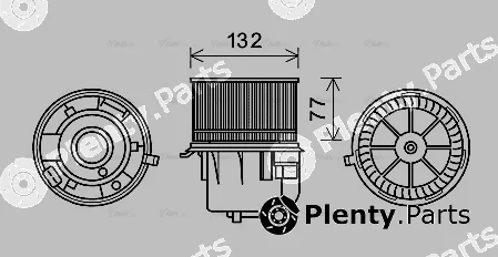 Ava Quality Cooling FD8572 — Interior Blower