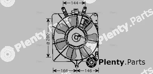 Ava Quality Cooling HD7535 — Fan, engine cooling