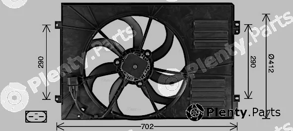 Ava Quality Cooling AI7523 — Fan, engine cooling