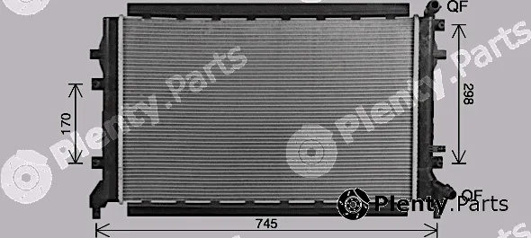 Ava Quality Cooling ST2048 — Low Temperature Cooler, charge air cooler