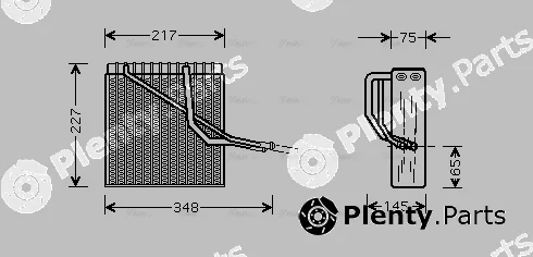 Ava Quality Cooling VNV055 — Evaporator, air conditioning
