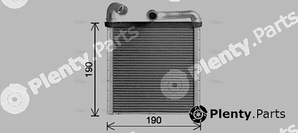 Ava Quality Cooling VN6424 — Heat Exchanger, interior heating