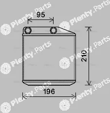 Ava Quality Cooling FTA6313 — Heat Exchanger, interior heating