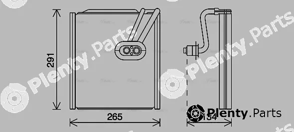 Ava Quality Cooling KAV292 — Evaporator, air conditioning