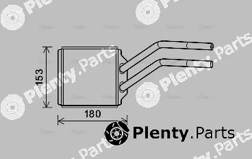 Ava Quality Cooling FD6614 — Heat Exchanger, interior heating