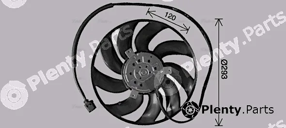 Ava Quality Cooling VN7542 — Fan, engine cooling