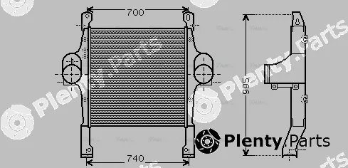 Ava Quality Cooling IV4083 — Charge Air Cooler