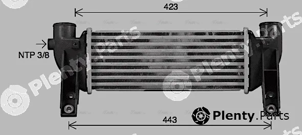 Ava Quality Cooling FD4697 — Charge Air Cooler