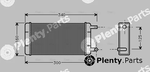 Ava Quality Cooling MS6108 — Heat Exchanger, interior heating