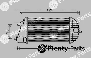 Ava Quality Cooling SZA4123 — Charge Air Cooler