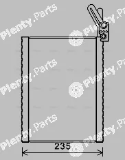 Ava Quality Cooling BWV476 — Evaporator, air conditioning
