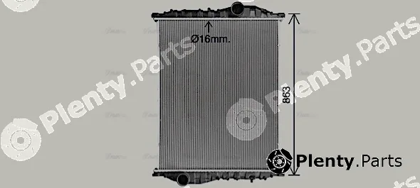 Ava Quality Cooling MN2110N — Radiator, engine cooling