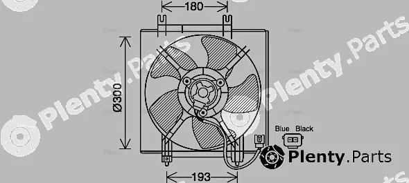 Ava Quality Cooling SU7517 — Fan, engine cooling