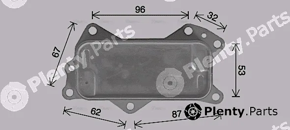 Ava Quality Cooling JE3079 — Oil Cooler, engine oil