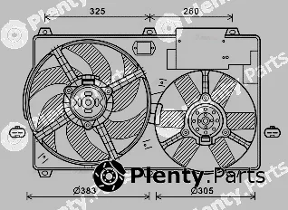 AVA Quality Cooling CN7554 — Fan, engine cooling