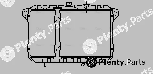 Ava Quality Cooling MT2035 — Radiator, engine cooling