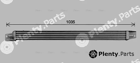 Ava Quality Cooling VL3133 — Oil Cooler, engine oil