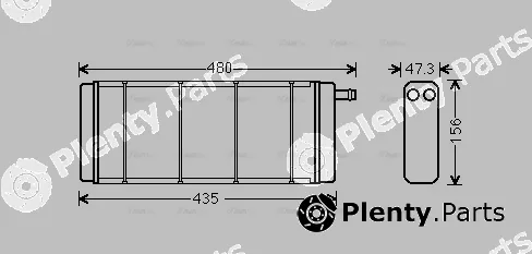 Ava Quality Cooling VN6128 — Heat Exchanger, interior heating