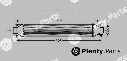 Ava Quality Cooling FT4321 — Charge Air Cooler