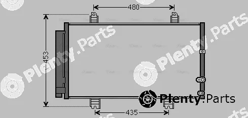 AVA Quality Cooling TO5653D — Condenser, air conditioning