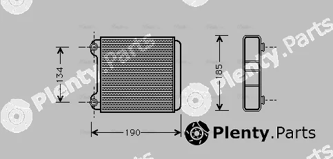 Ava Quality Cooling AI6183 — Heat Exchanger, interior heating