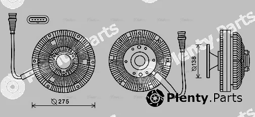 Ava Quality Cooling DFC067 — Clutch, radiator fan