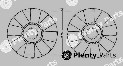 Ava Quality Cooling MNB084 — Fan, engine cooling