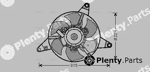 Ava Quality Cooling FT7550 — Fan, engine cooling