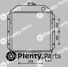 AVA Quality Cooling CS2025 — Radiator, engine cooling