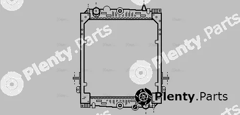 Ava Quality Cooling DF2023 — Radiator, engine cooling