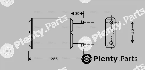 Ava Quality Cooling MZ6123 — Heat Exchanger, interior heating