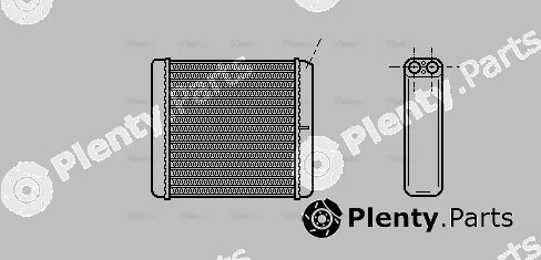 Ava Quality Cooling OL6206 — Heat Exchanger, interior heating