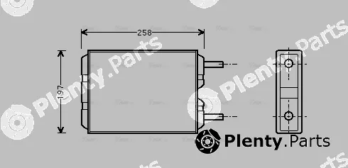 Ava Quality Cooling VO6040 — Heat Exchanger, interior heating