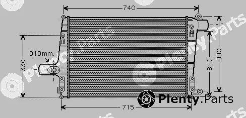 Ava Quality Cooling AI4259 — Charge Air Cooler