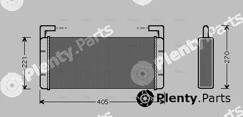 AVA Quality Cooling REA6015 — Heat Exchanger, interior heating