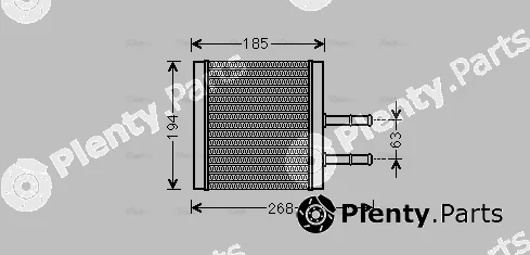 AVA Quality Cooling CTA6042 — Heat Exchanger, interior heating
