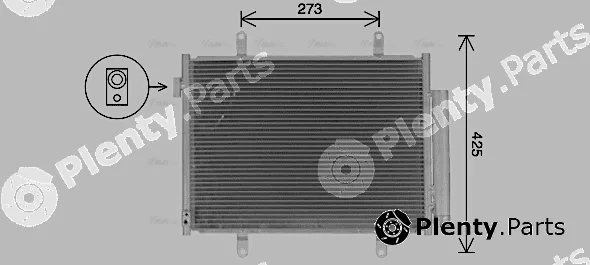Ava Quality Cooling SZ5155D — Condenser, air conditioning