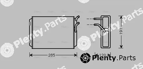 Ava Quality Cooling VO6096 — Heat Exchanger, interior heating