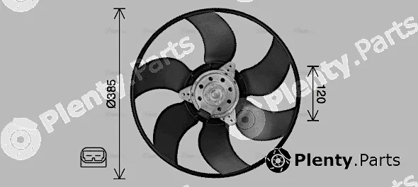 Ava Quality Cooling RT7665 — Fan, engine cooling
