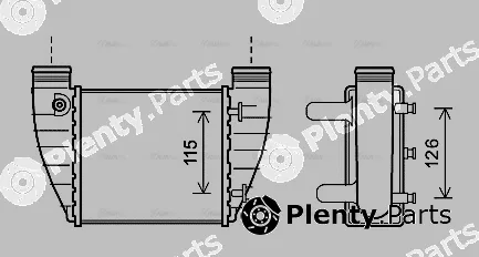 Ava Quality Cooling AIA4345 — Charge Air Cooler