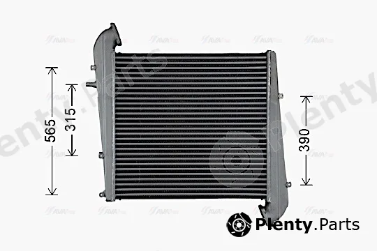 Ava Quality Cooling SC4080 — Charge Air Cooler
