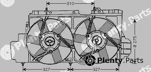 Ava Quality Cooling CN7520 — Fan, engine cooling