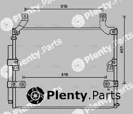 Ava Quality Cooling TO5697D — Condenser, air conditioning