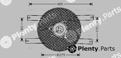 AVA Quality Cooling SZ7507 — Fan, engine cooling