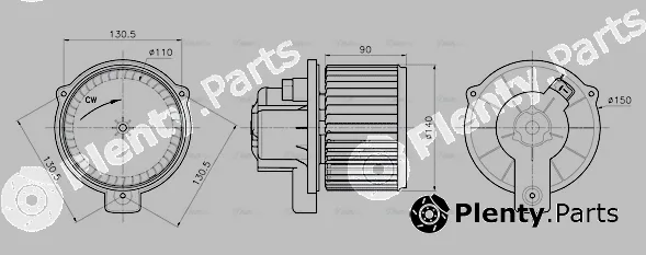 Ava Quality Cooling MC8020 — Interior Blower
