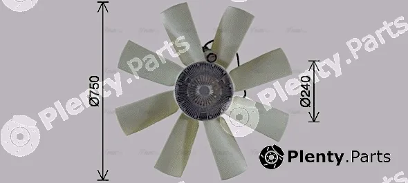 Ava Quality Cooling VLF119 — Clutch, radiator fan